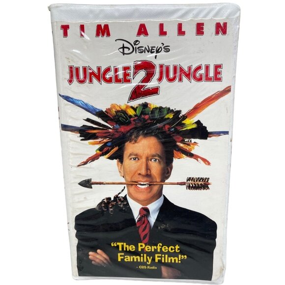 jungle 2 jungle VHS Walt Disney Tim Allen rated PG 105 minutes English READ - Picture 1 of 4